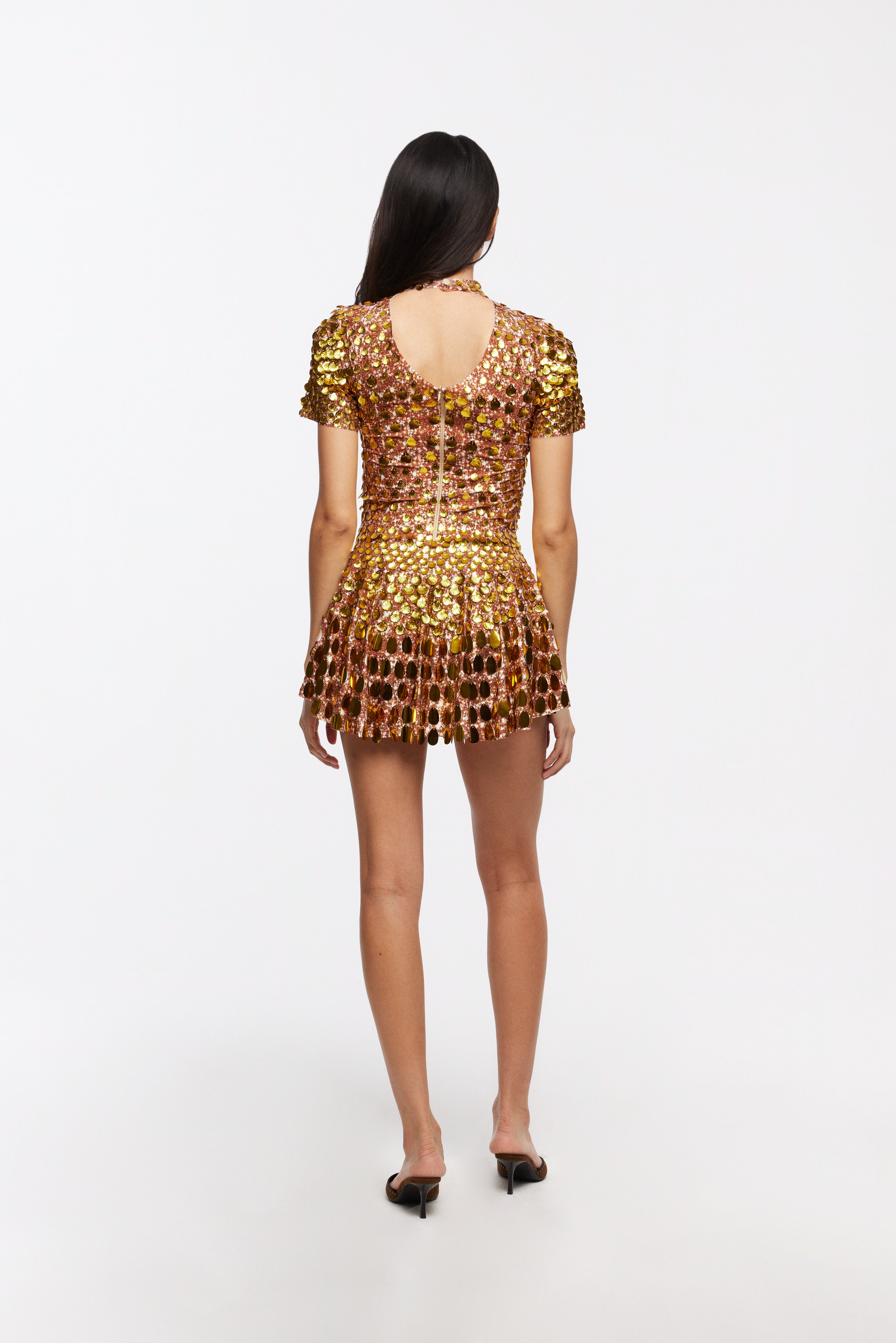 NALA DRESS IN GOLD The Party Edition NALA DRESS IN GOLD The Party Edition