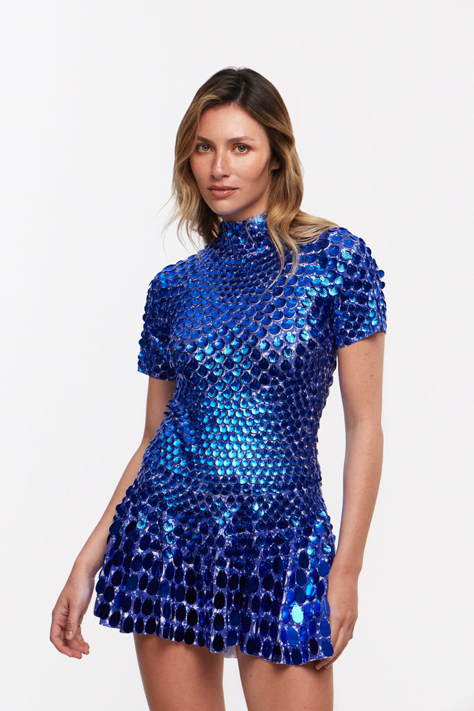 NALA DRESS IN BLUE The Party Edition NALA DRESS IN BLUE The Party Edition